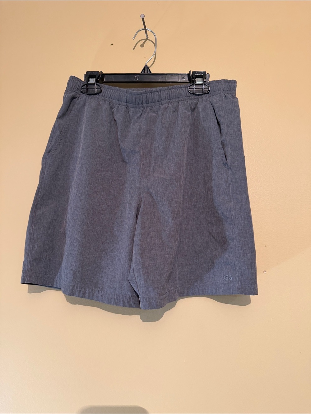 DSG Boys' Blue-Gray Elastic Waist Shorts